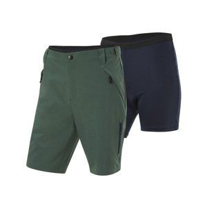 CRIVIT Pánske funkčné nohavice 2 v 1 (54, zelená)