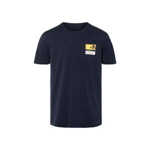 LIVERGY® Pánske tričko (S (44/46), navy modrá)