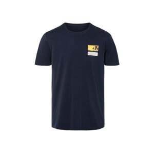 LIVERGY® Pánske tričko (XL (56/58), navy modrá)