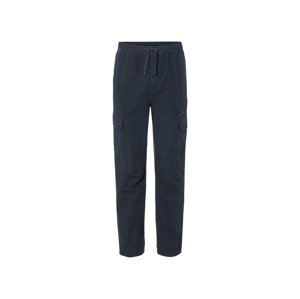 LIVERGY® Pánske cargo nohavice (XL (56/58), námornícka modrá)