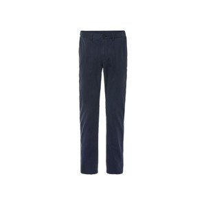 LIVERGY® Pánske chino nohavice (48, námornícka modrá)