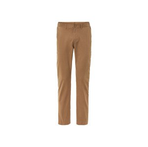 LIVERGY® Pánske chino nohavice (58, hnedá)
