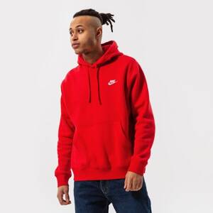 Nike S Kapucňou Sportswear Club Fleece Červená EUR L