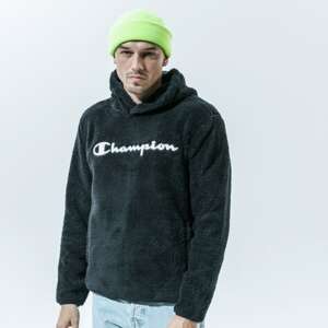 Champion Flísová Hooded Top Čierna EUR S