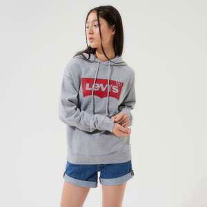 Levi's S Kapucňou Graphic Standard Hoodie Sivá EUR L