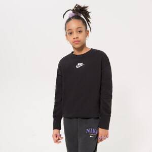 Nike G Nsw Club Flc Bf Crew Lbr Girl Čierna EUR 128-137