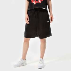 Nike W Nsw Essntl Clctn Flc Hr Shrt Čierna EUR M