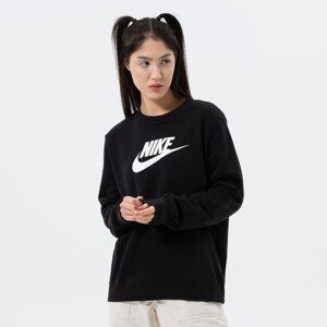 Nike W Nsw Club Flc Gx Crew Std Čierna EUR L