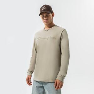 Champion Crewneck Long Sleeve Tričko Sivá EUR L