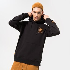 Timberland S Kapucňou Stack Logo Black Čierna EUR M