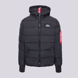 Alpha Industries Páperová Hooded Čierna EUR L