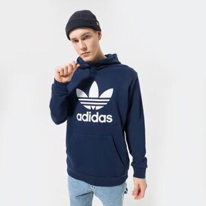 Adidas S Kapucňou Trefoil Hoody Modrá EUR S