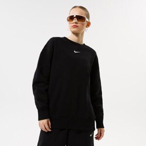 Nike W Nsw Phnx Flc Os Crew Čierna EUR M