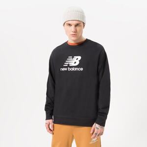 New Balance Nb Essentials Logo Crew Čierna EUR L