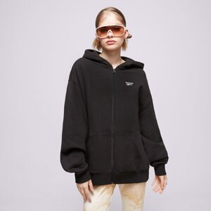 Reebok S Kapucňou Cl Ae Long Fz Hoodie Čierna EUR M