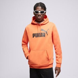 Puma S Kapucňou Ess Big Logo Hoodie Fl (S) Oranžová EUR L