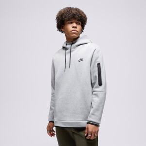 Nike S Kapucňou Nsw Tech Flc Po Hoodie Sivá EUR L