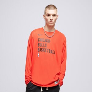 Nike Chi M Nk Df Es Prt Ls Tee Nba Červená EUR S