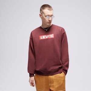 Levi's Relaxd Graphic Crew Bordová EUR S