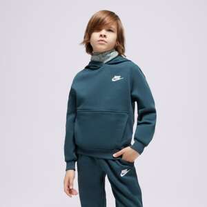 Nike S Kapucňou K Nsw Club Flc Hdy Lbr Boy Zelená EUR 137-147