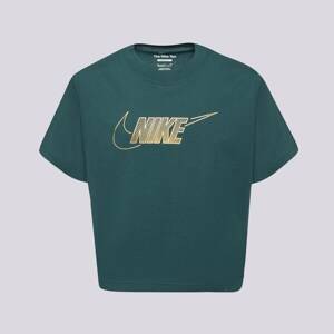 Nike G Nsw Tee Boxy Metallic Hbr Girl Zelená EUR 128-137