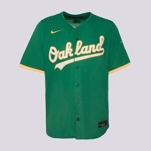 Nike Košeľa Replica Oakland Athletics Mlb Zelená EUR M