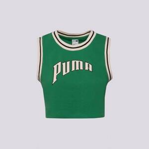 Puma Graphic Cropped Zelená EUR L