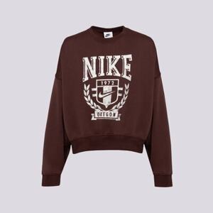 Nike G Nsw Trend Flc Crew Prnt Girl Hnedá EUR 137-147