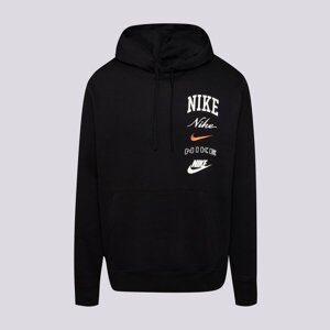 Nike S Kapucňou M  Nk Club Bb Po Hdy Stack Gx Čierna EUR S