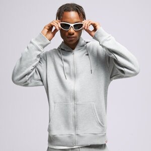 New Balance S Kapucňou Zip Hodie Mikina Sivá EUR S