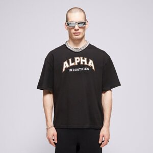 Alpha Industries College T Čierna EUR XXL