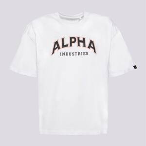 Alpha Industries College T Biela EUR M