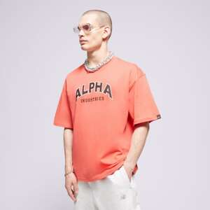 Alpha Industries College T Červená EUR L