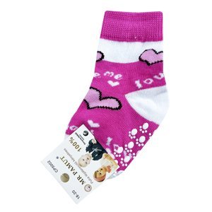 Mr. Pamut Protišmykové ponožky pre bábätká- Love veľkosť: 21-23