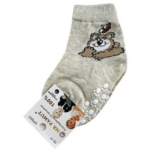 Mr. Pamut Protišmykové ponožky pre bábätká- Bear veľkosť: 15-17