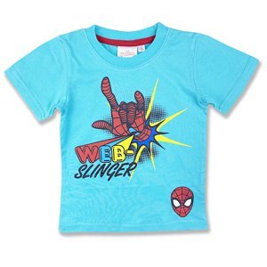 Cactus Clone Detské tričko na krátky rukáv - Spiderman, tyrkysové veľkosť: 98