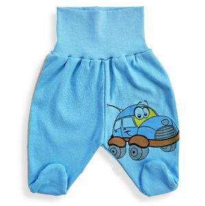 BABY´S WEAR Kojenecké polodupačky - AUTO veľkosť: 56 (0-2m)