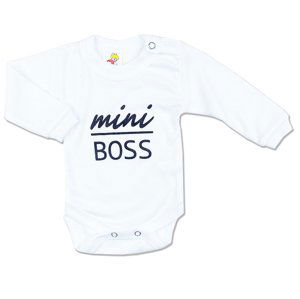 BABY´S WEAR Detské body - Mini Boss veľkosť: 86