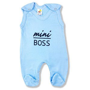 BABY´S WEAR Dupačky pre bábätká - Mini BOSS, modré veľkosť: 74