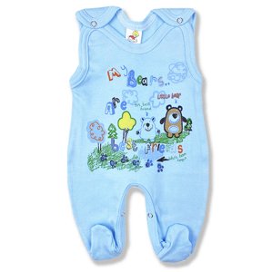 BABY´S WEAR Dupačky pre bábätká - Bear, modré veľkosť: 74