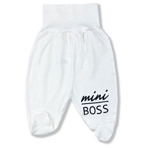 BABY´S WEAR Kojenecké polodupačky - Mini Boss veľkosť: 56 (0-2m)