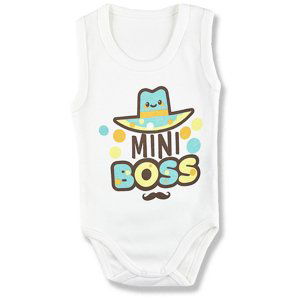 LULLABY Kojenecké tielkové body - Mini Boss veľkosť: 80 (9-12m)