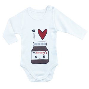 LULLABY Detské body - Nutella Mommy veľkosť: 12 mesiac