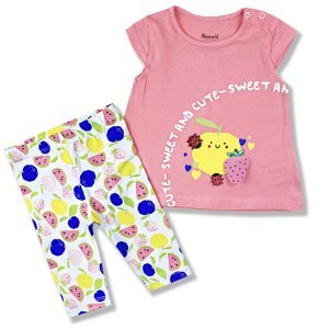 Miniworld 2dielny letný set pre bábätká - Cute and sweet veľkosť: 80-86