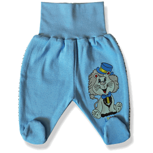 BABY´S WEAR Polodupačky pre bábätká - LION, modré veľkosť: 62