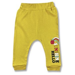 Miniworld Nohavice pre bábätká- Hello Sunshine veľkosť: 74 (6-9m)