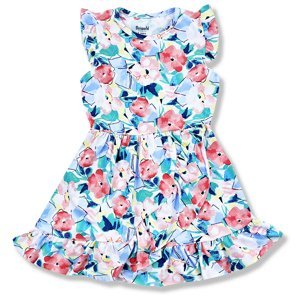 Miniworld Dievčenské letné šaty- Kvetinky veľkosť: 104