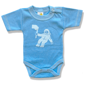 BABY´S WEAR Kojenecké body - krátky rukáv, Kozmonaut veľkosť: 56