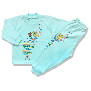 BABY´S WEAR Detské pyžamo –  Giraffe, zelené veľkosť: 110 (5rokov)