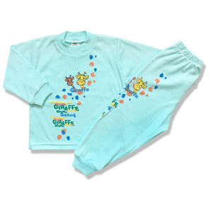 BABY´S WEAR Detské pyžamo –  Giraffe, zelené veľkosť: 116